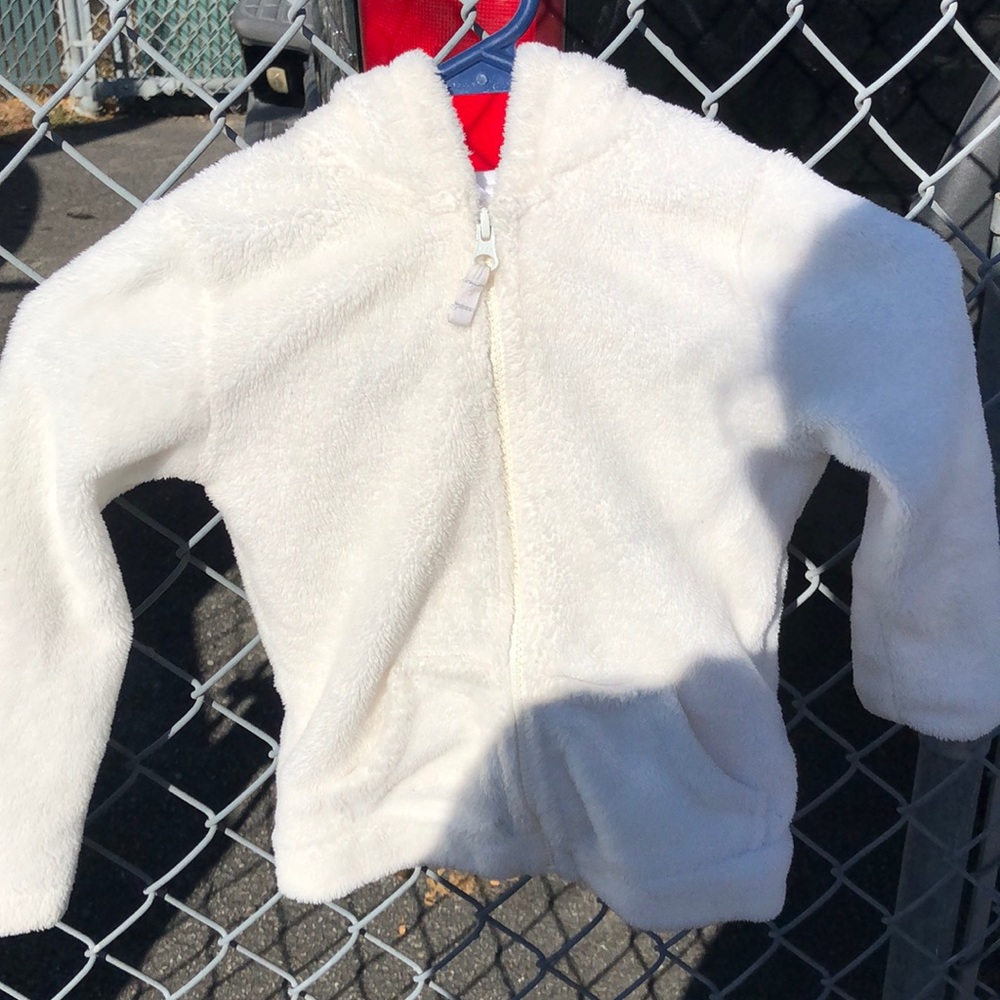 Carter girls fluffy jacket